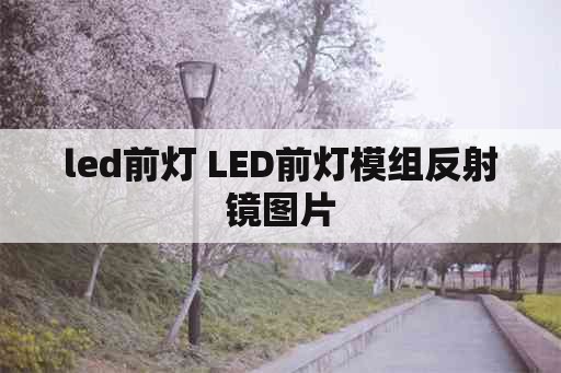 led前灯 LED前灯模组反射镜图片