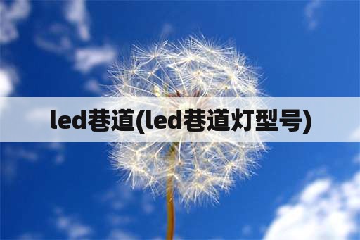 led巷道(led巷道灯型号)