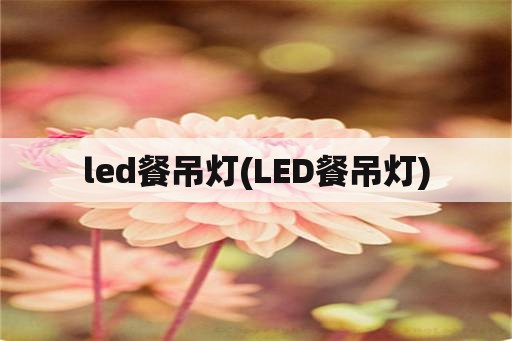 led餐吊灯(LED餐吊灯)