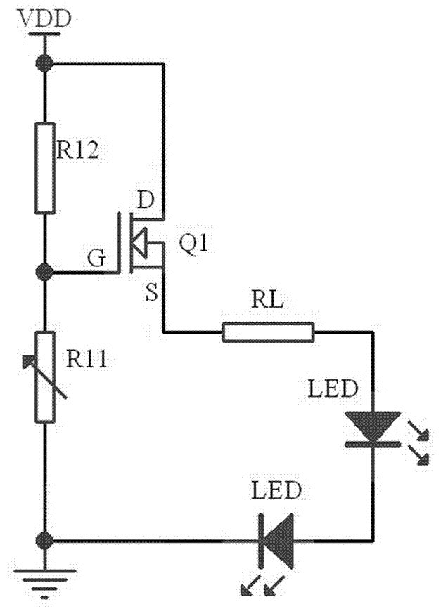 led灯恒流驱动电路图(led恒流驱动电路原理图)