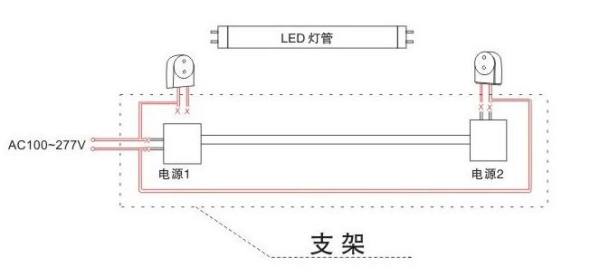 led灯接线分火线零线(连接led灯零线和火线怎么接)