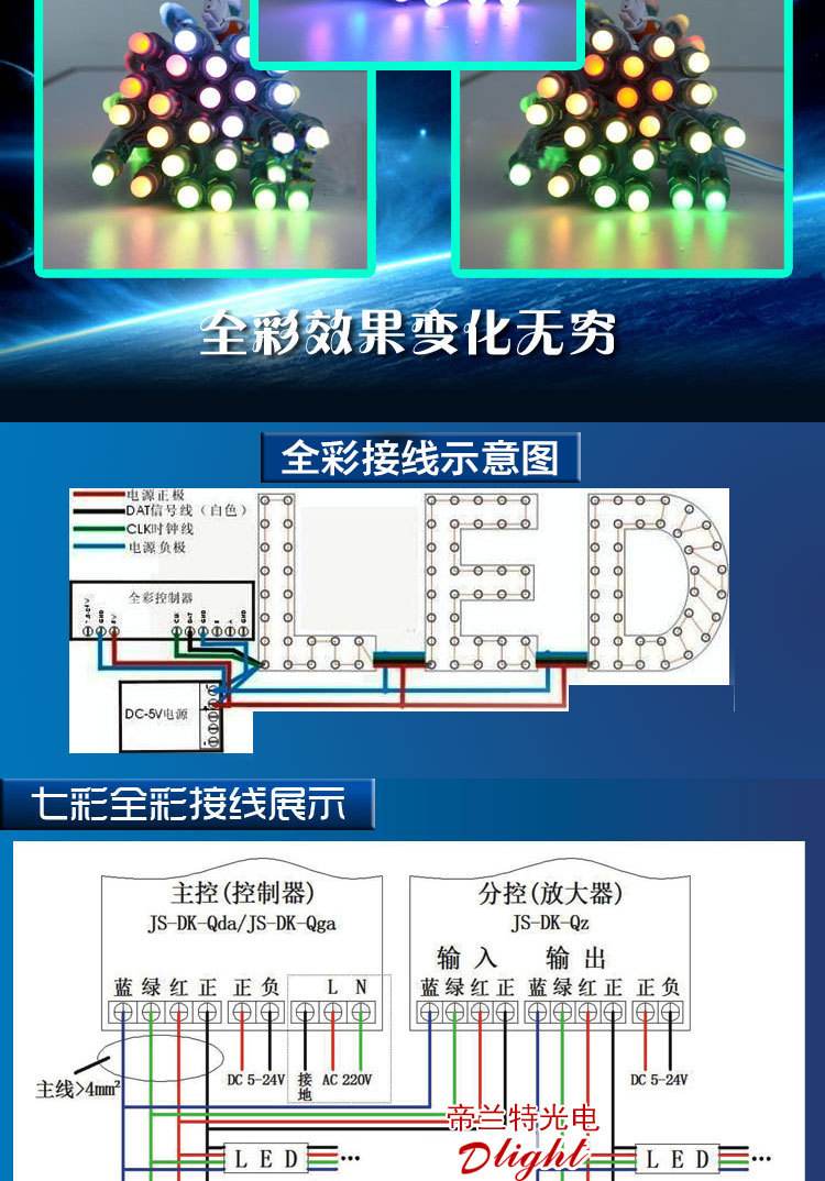 led显示屏电源盒接线图(led显示屏电源盒接线图片)