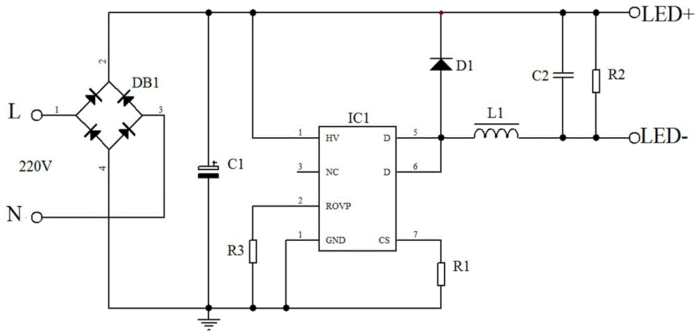 非隔离led驱动电源(非隔离LED驱动电源调灭后余光)