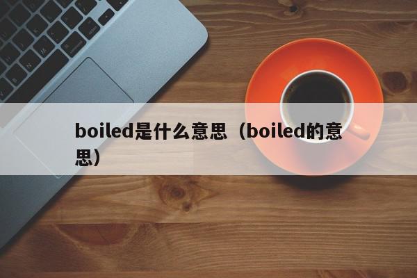 boiled是什么意思（boiled的意思）