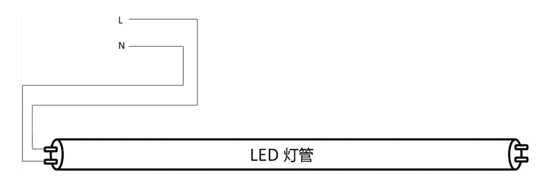 led灯管怎么接线图解(led灯管怎么接线图解 示意图)