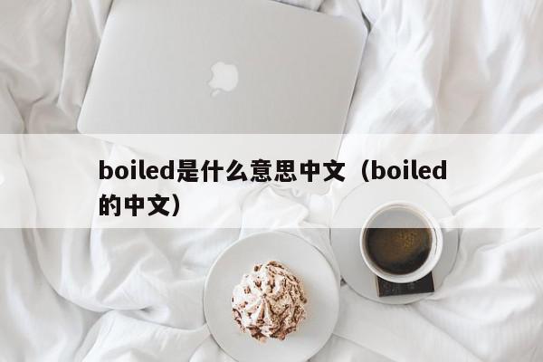 boiled是什么意思中文（boiled的中文）