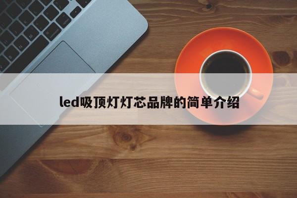led吸顶灯灯芯品牌的简单介绍