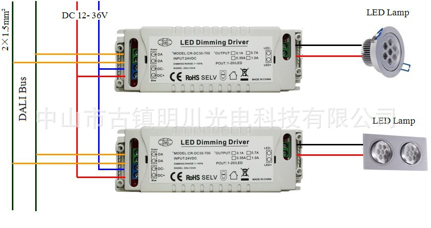led电源接线图(led灯电源接法图)
