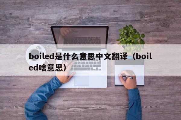 boiled是什么意思中文翻译（boiled啥意思）