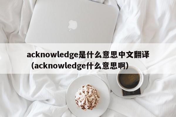 acknowledge是什么意思中文翻译（acknowledge什么意思啊）