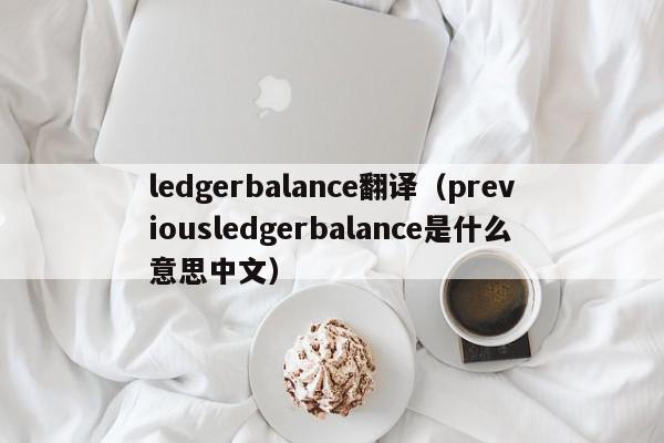 ledgerbalance翻译（previousledgerbalance是什么意思中文）