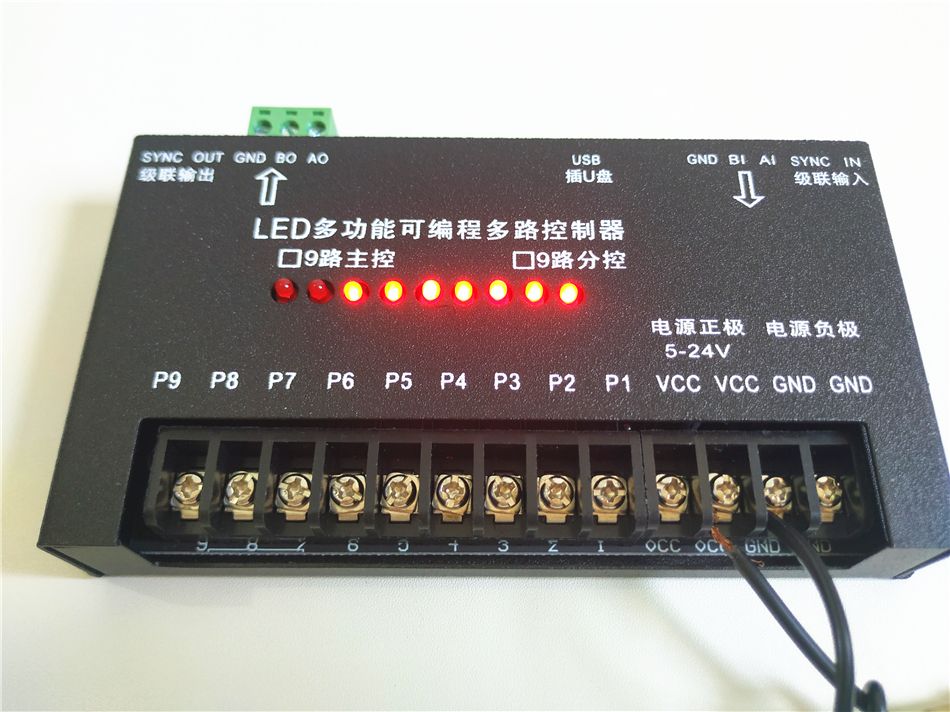 led灯串控制器图片(led灯串控制器接线图解)