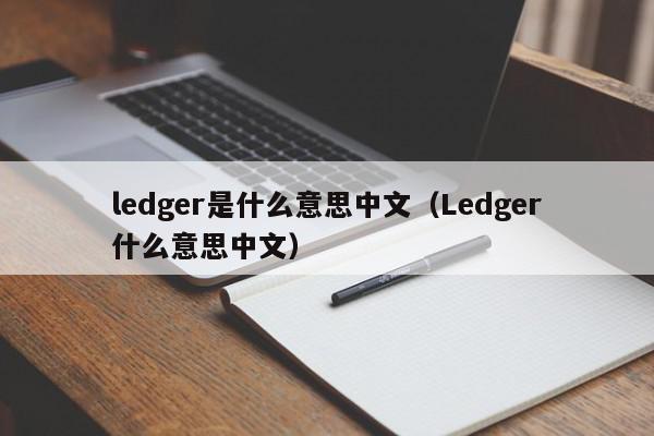 ledger是什么意思中文（Ledger什么意思中文）