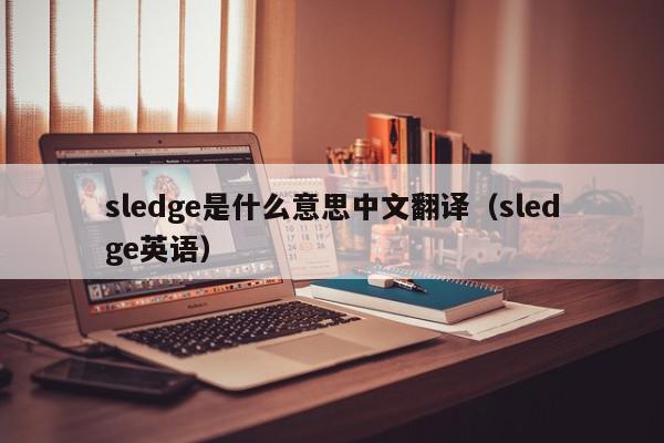 sledge是什么意思中文翻译（sledge英语）
